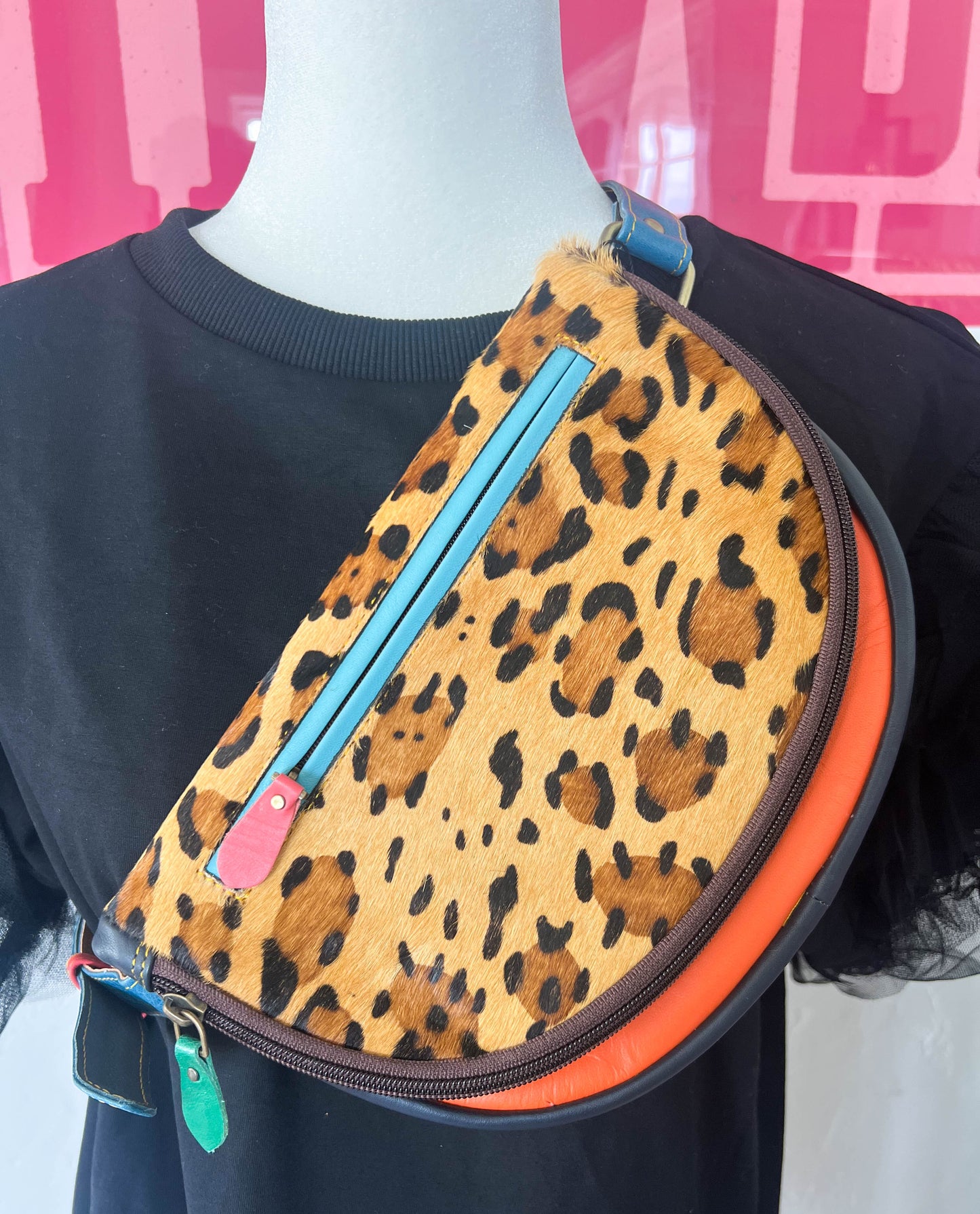Hide Crossbody Belt Bag