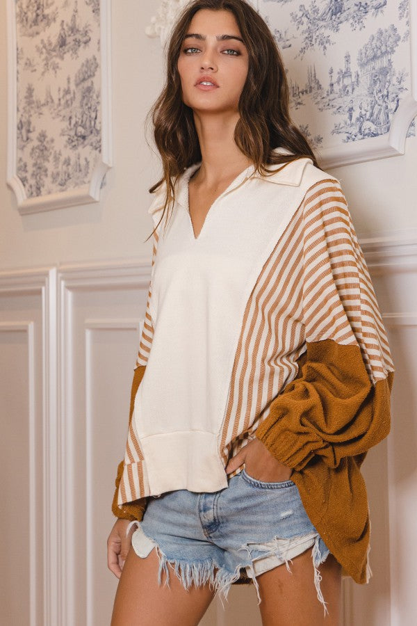 Chocolate Relaxed Top