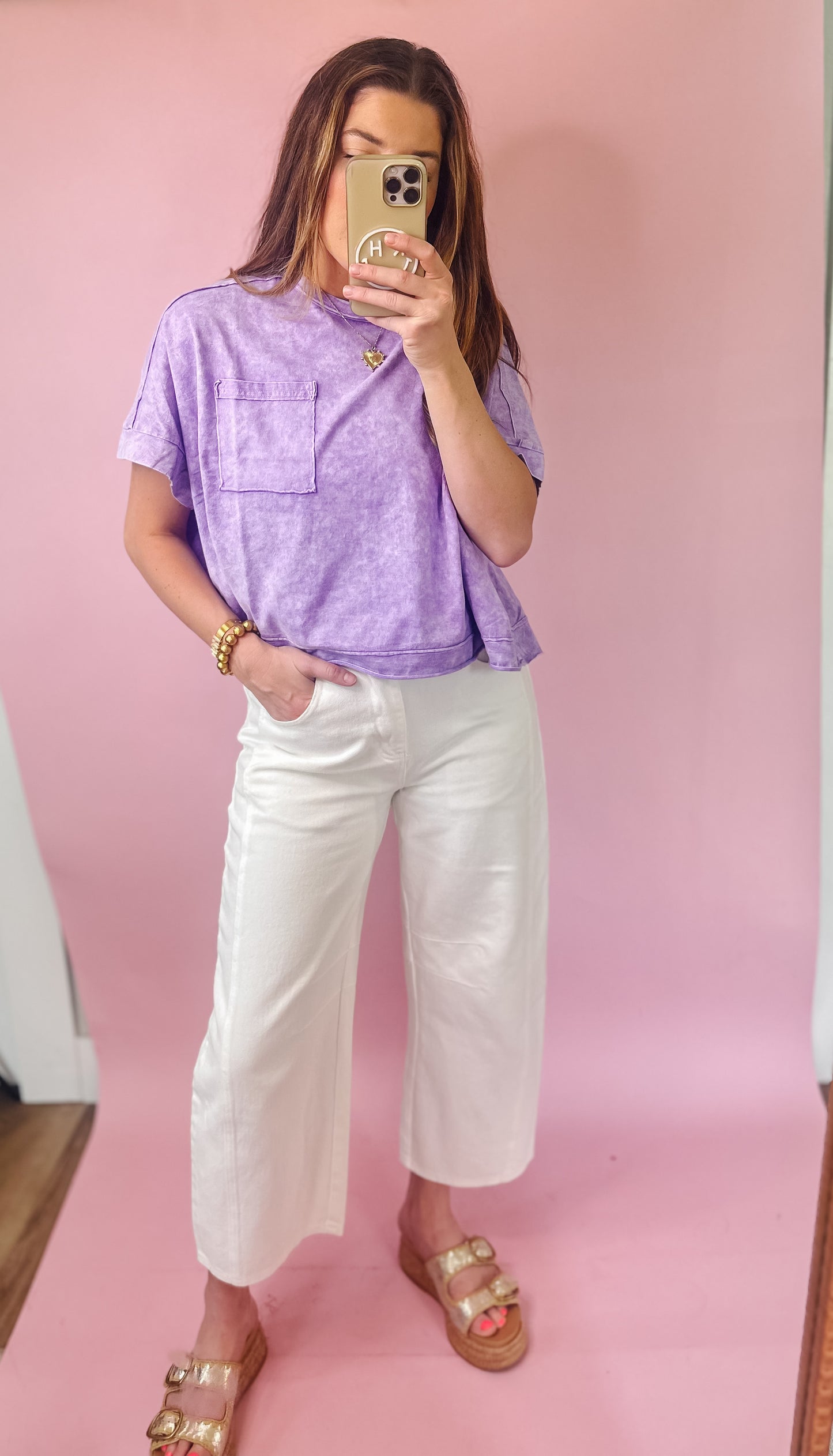 How Bizarre Tee in Lilac