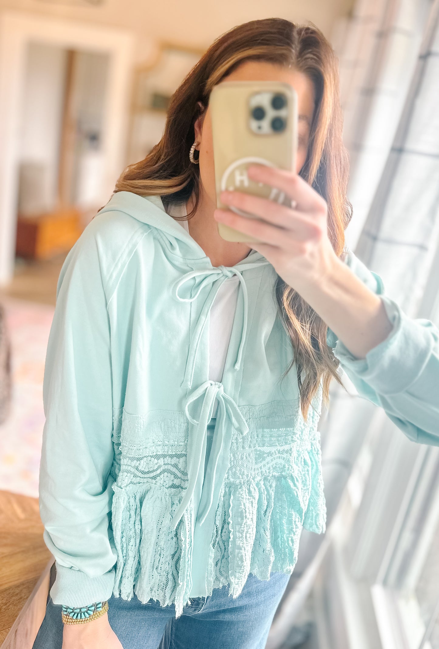Things To Do Tie Hoodie