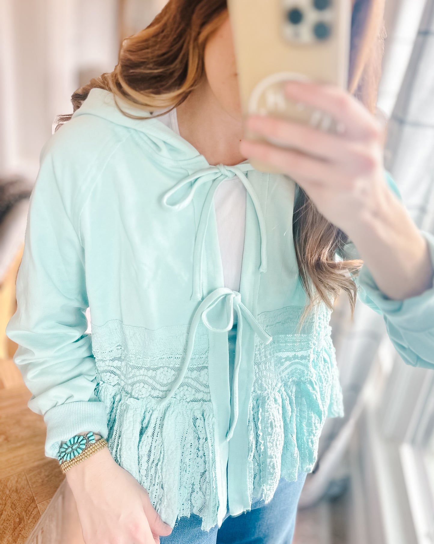 Things To Do Tie Hoodie