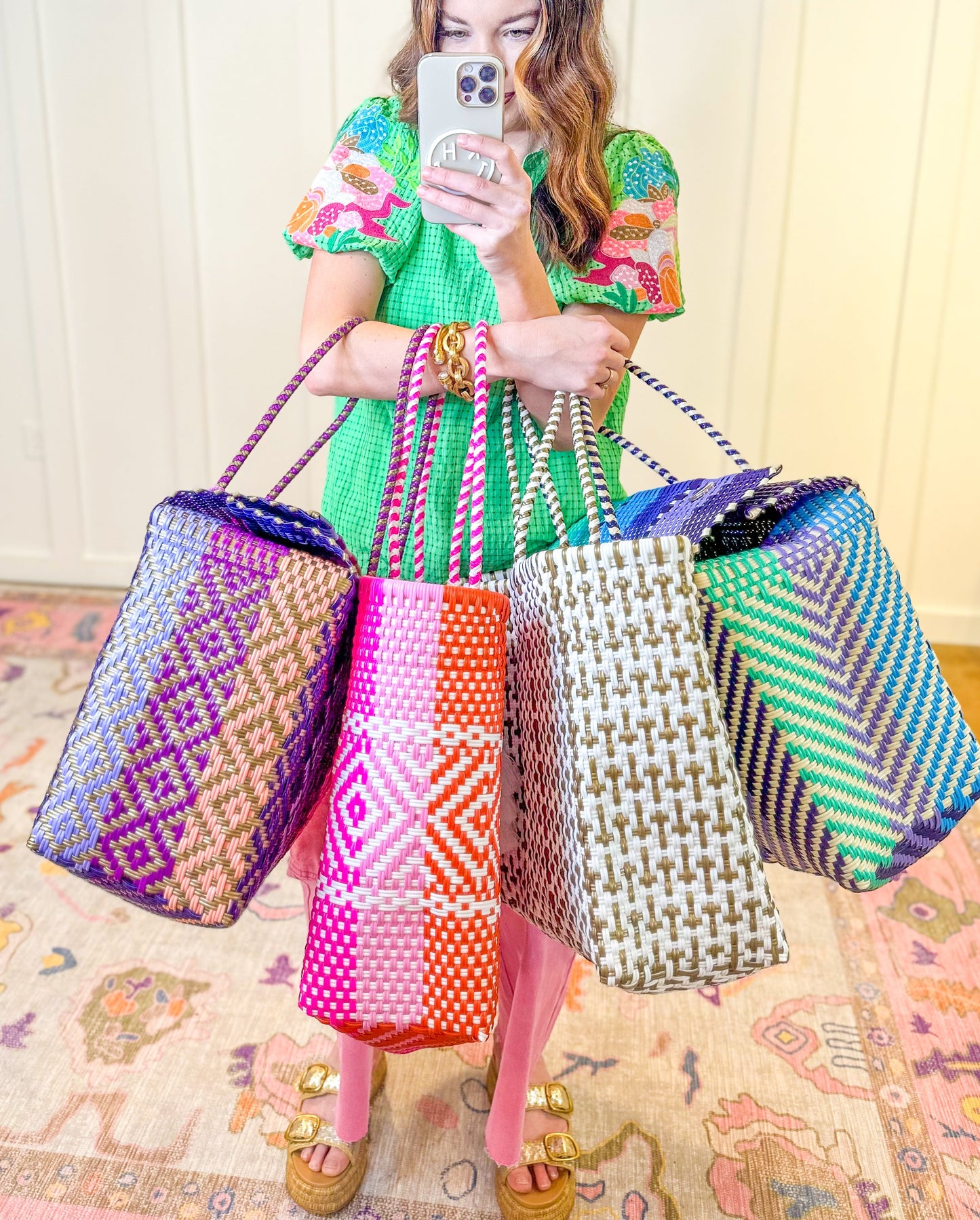 Sunset Playera Tote