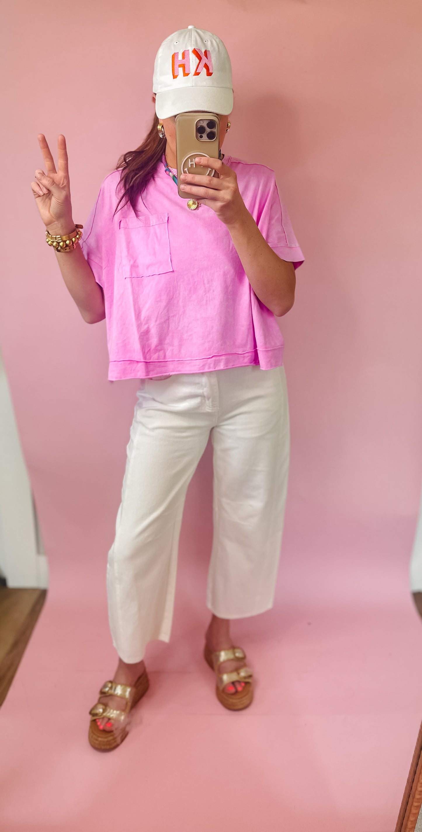 How Bizarre Tee in Pink