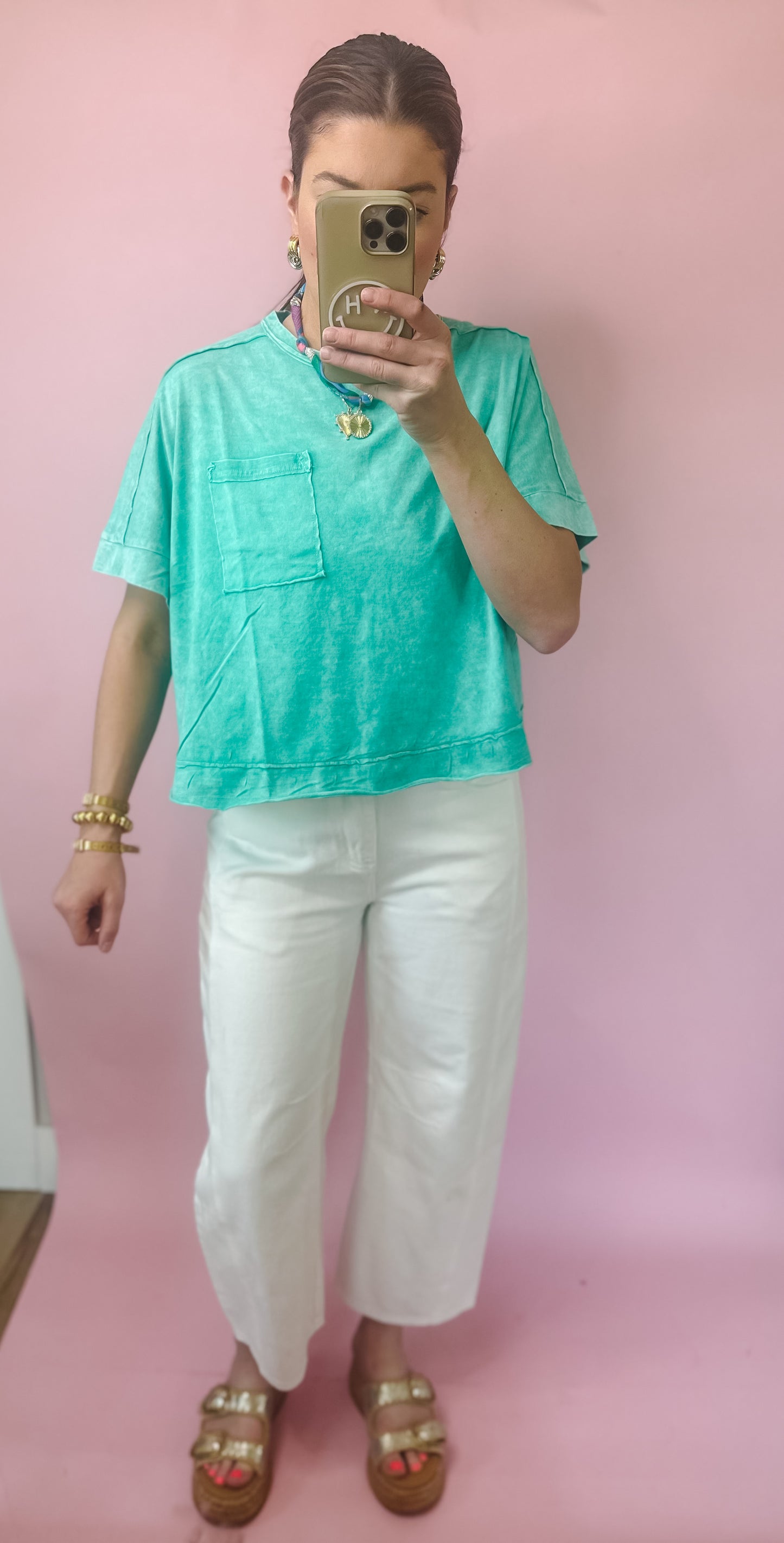 How Bizarre Tee in Green