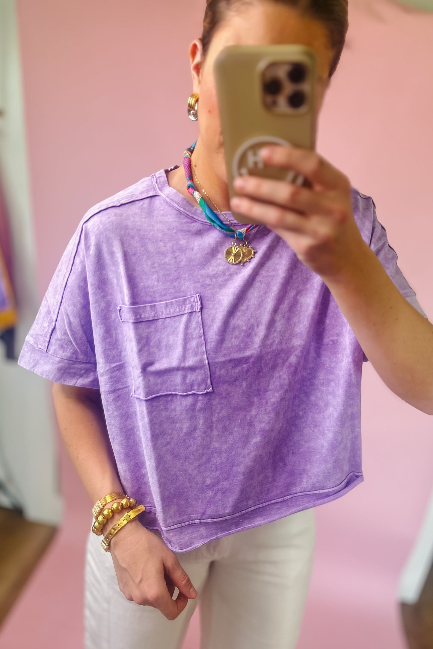 How Bizarre Tee in Lilac