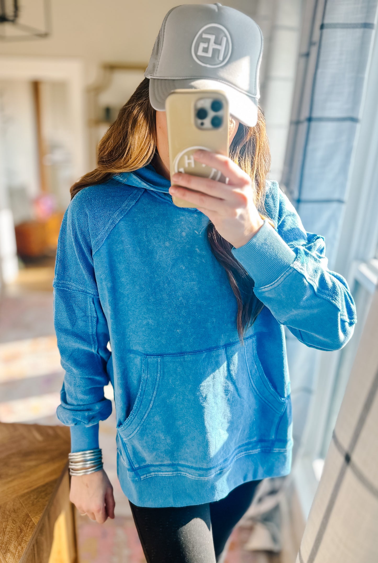 I’m in a Hurry (blue) Hoodie