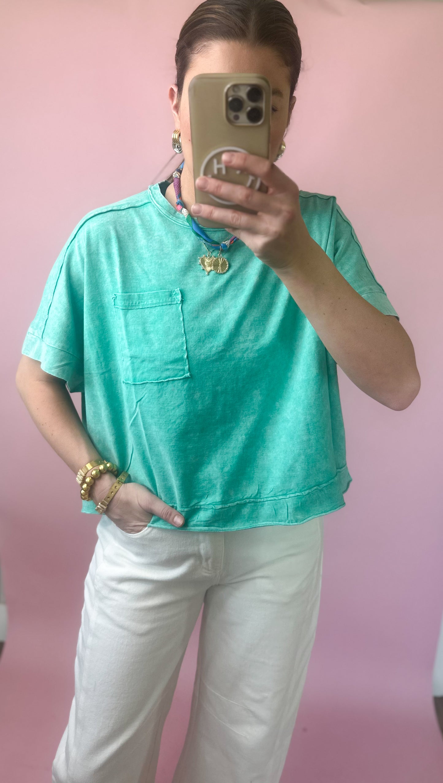 How Bizarre Tee in Green