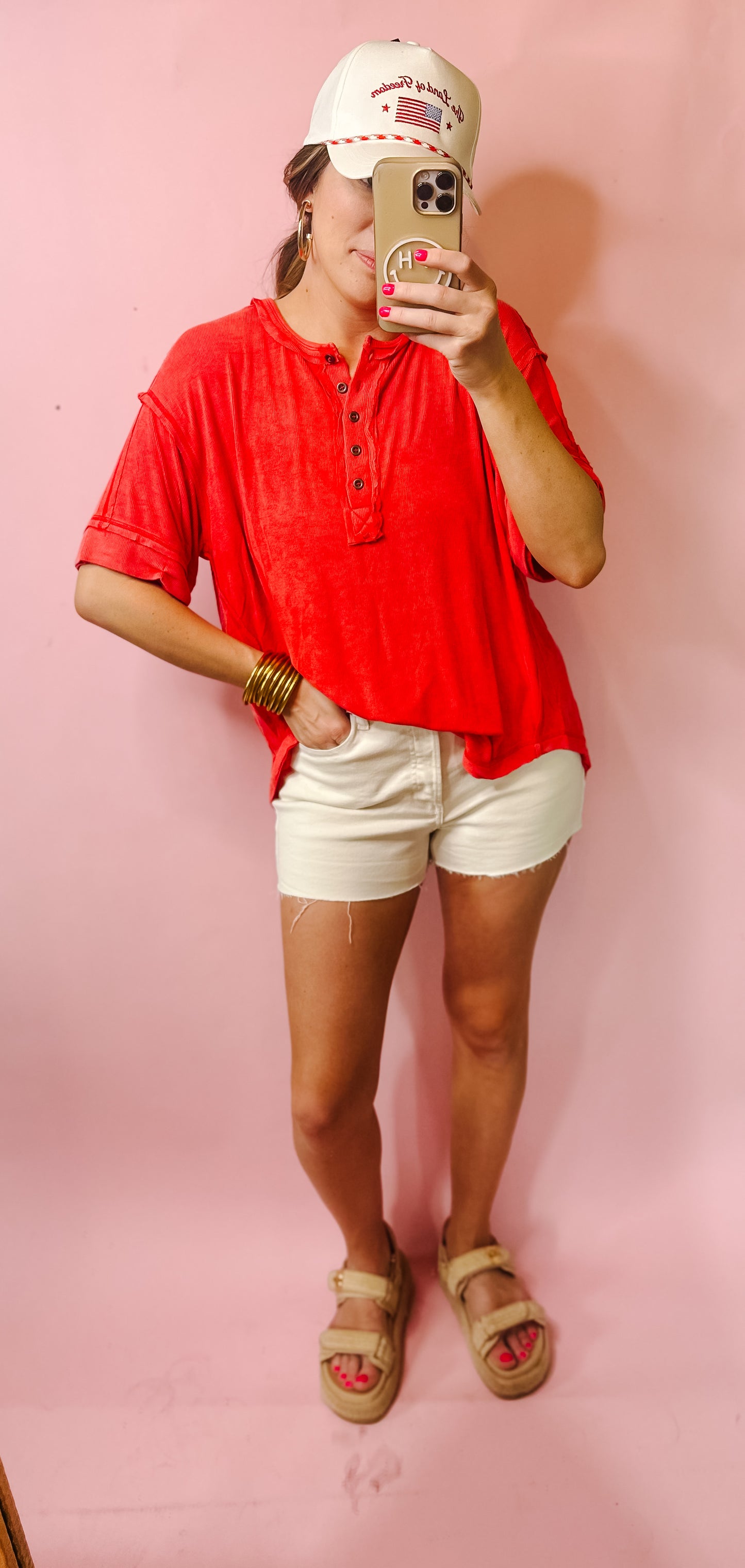 Team Tops in Red