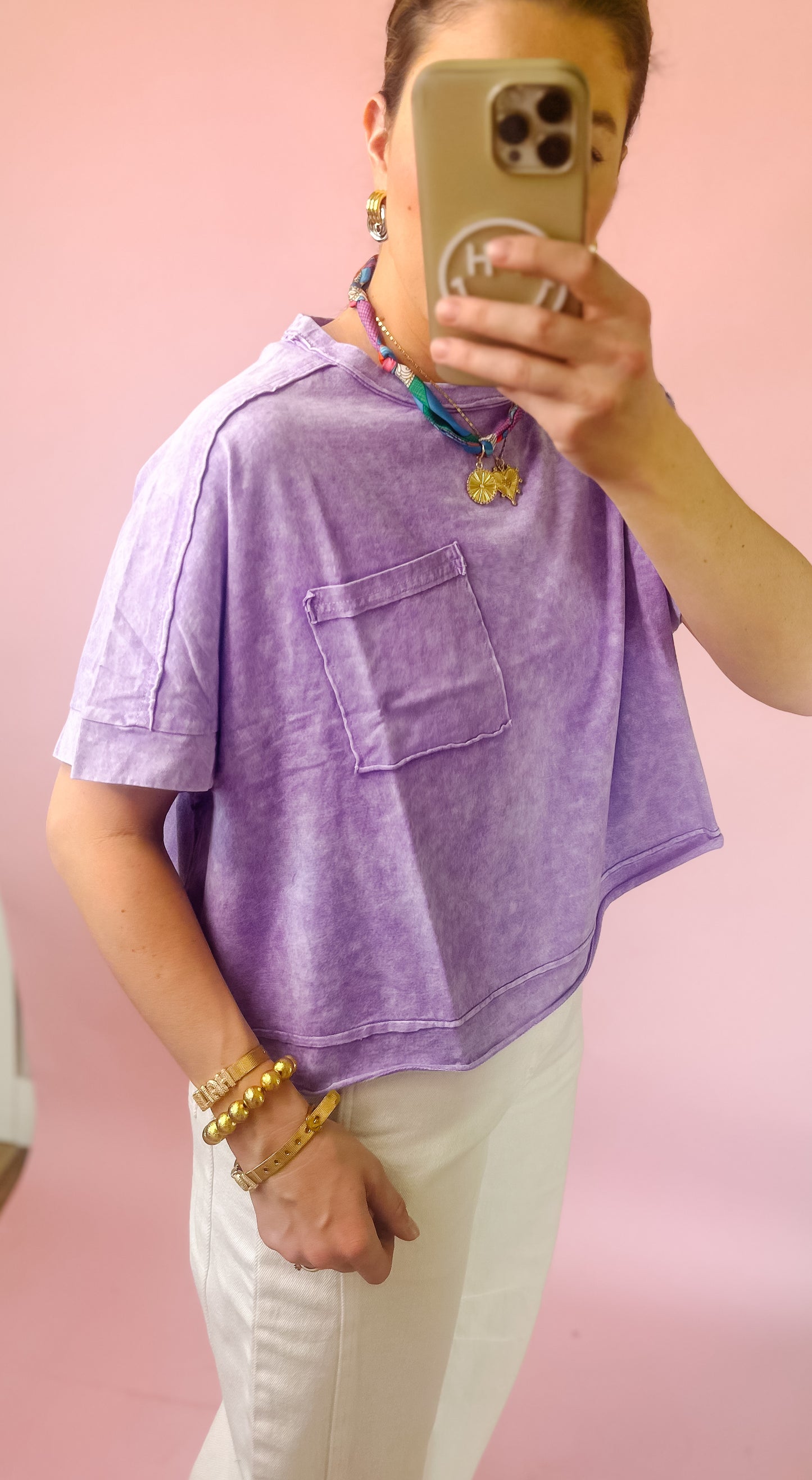 How Bizarre Tee in Lilac