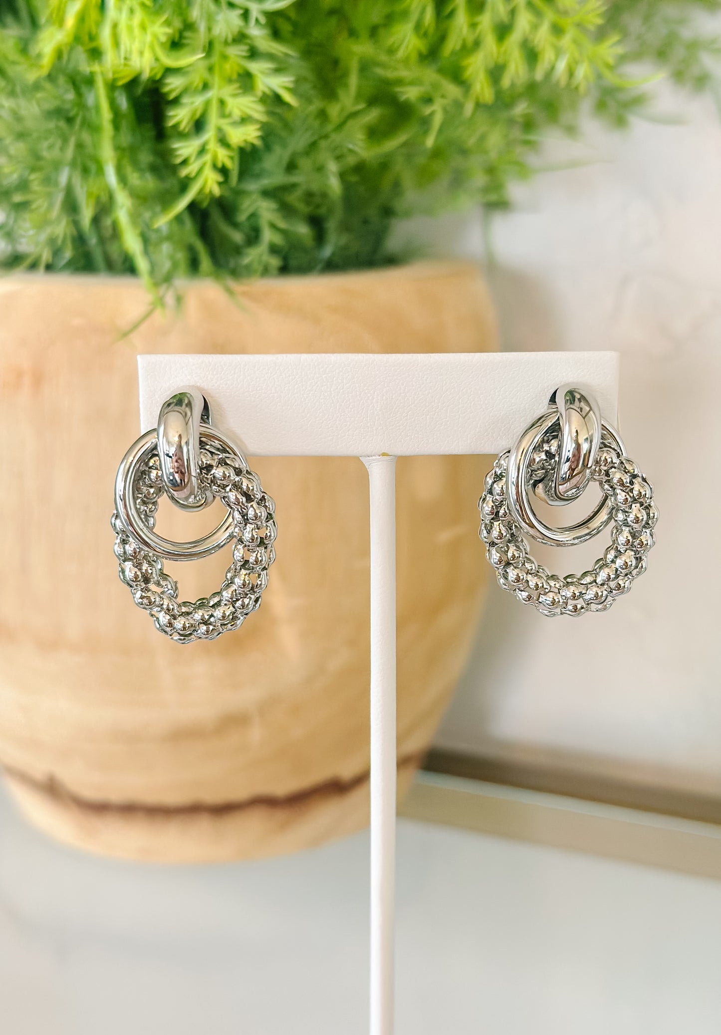 Silver Dangle Earrings