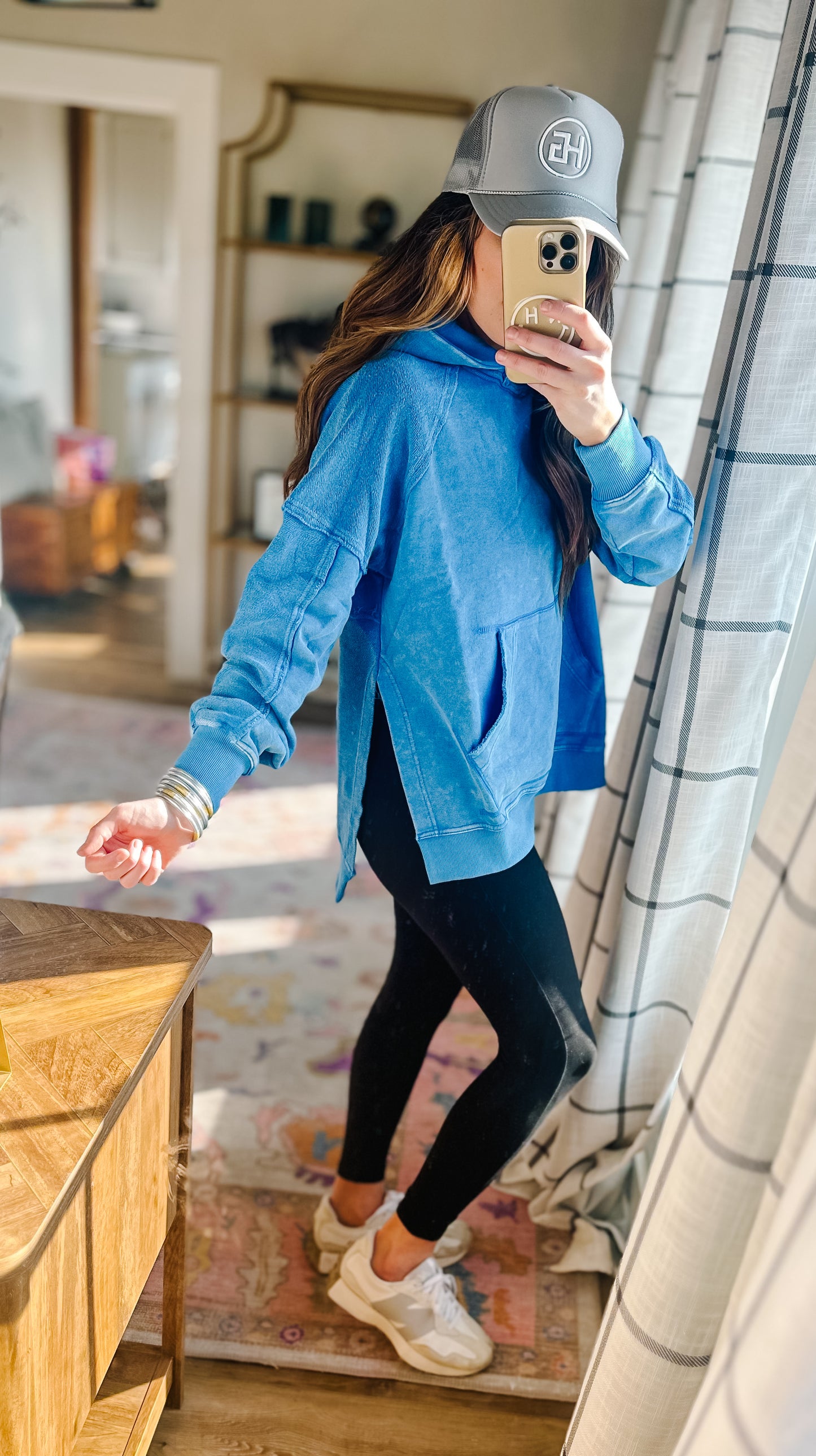 I’m in a Hurry (blue) Hoodie