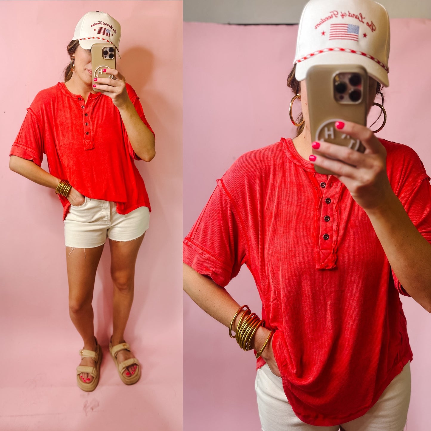 Team Tops in Red