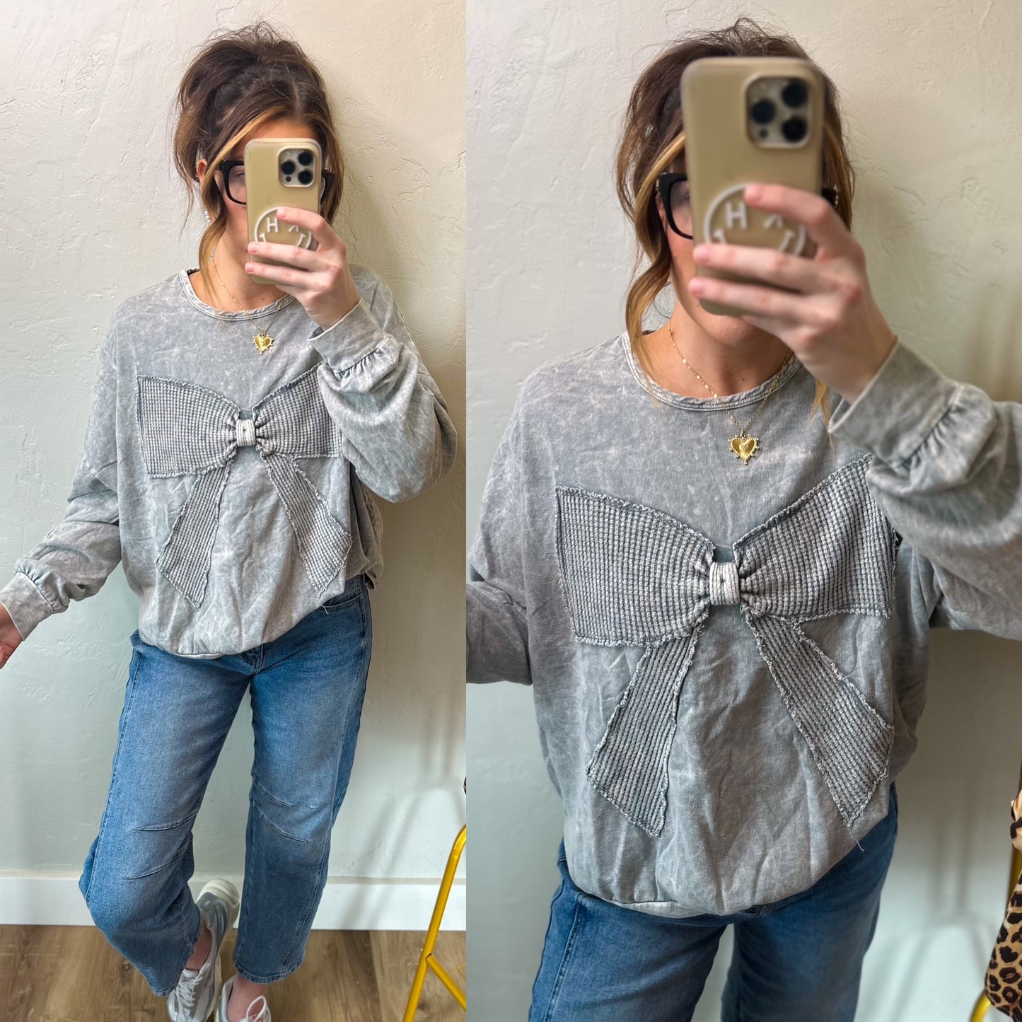 Toxic Bow Sweatshirt