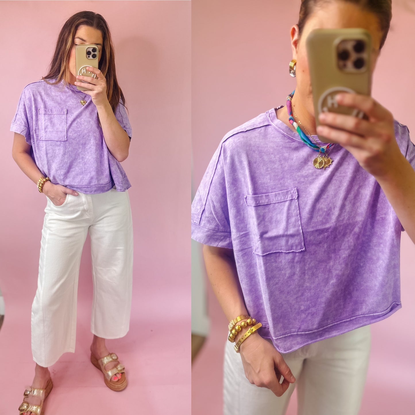How Bizarre Tee in Lilac