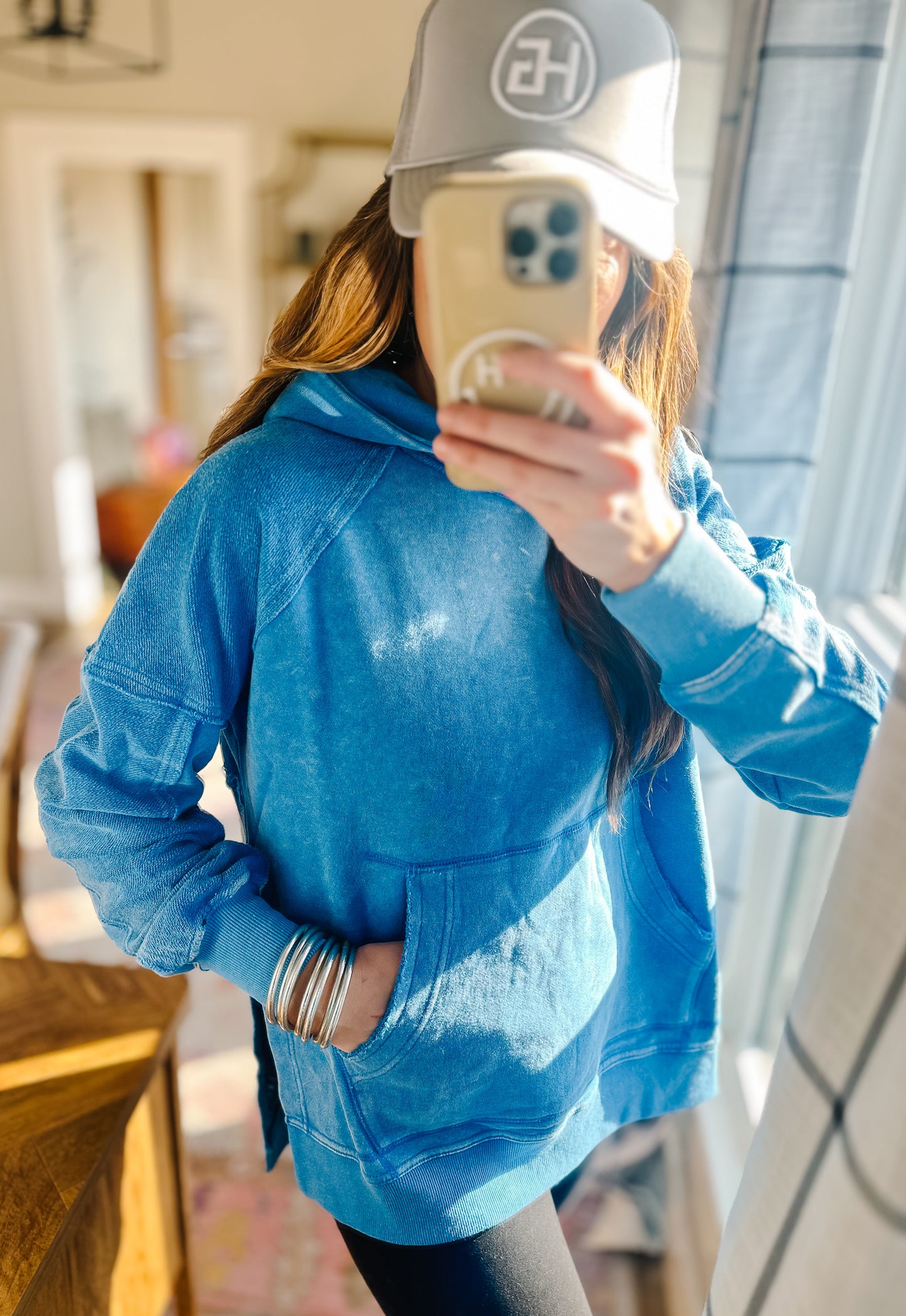 I’m in a Hurry (blue) Hoodie