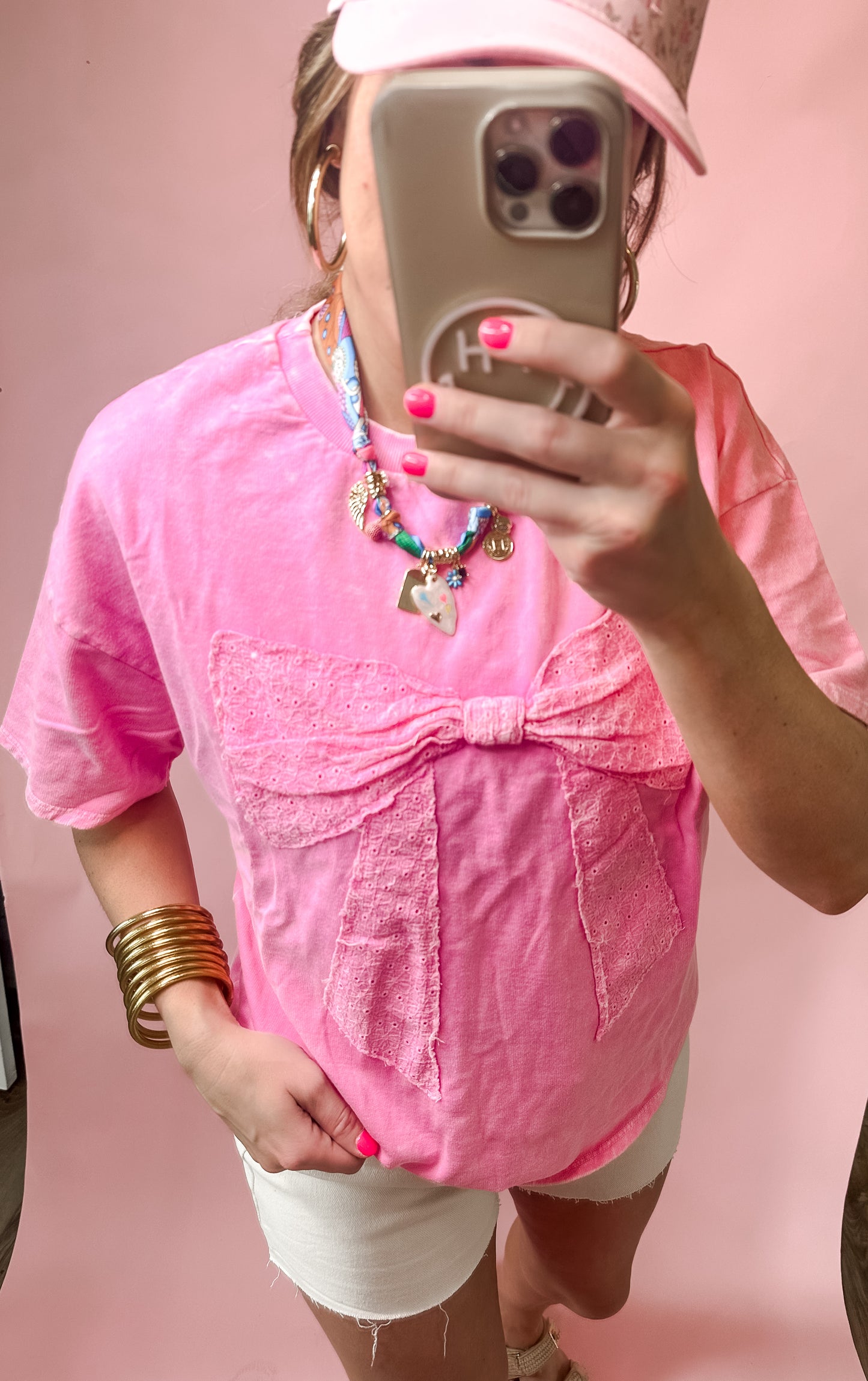 Royals Tee in Pink