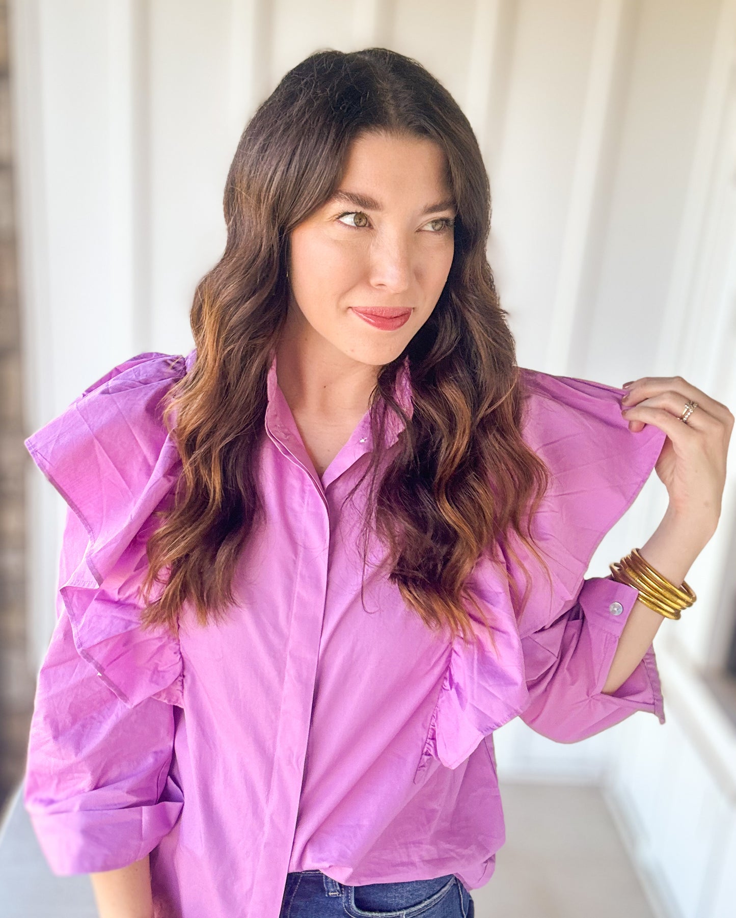 Extravagant Button Down