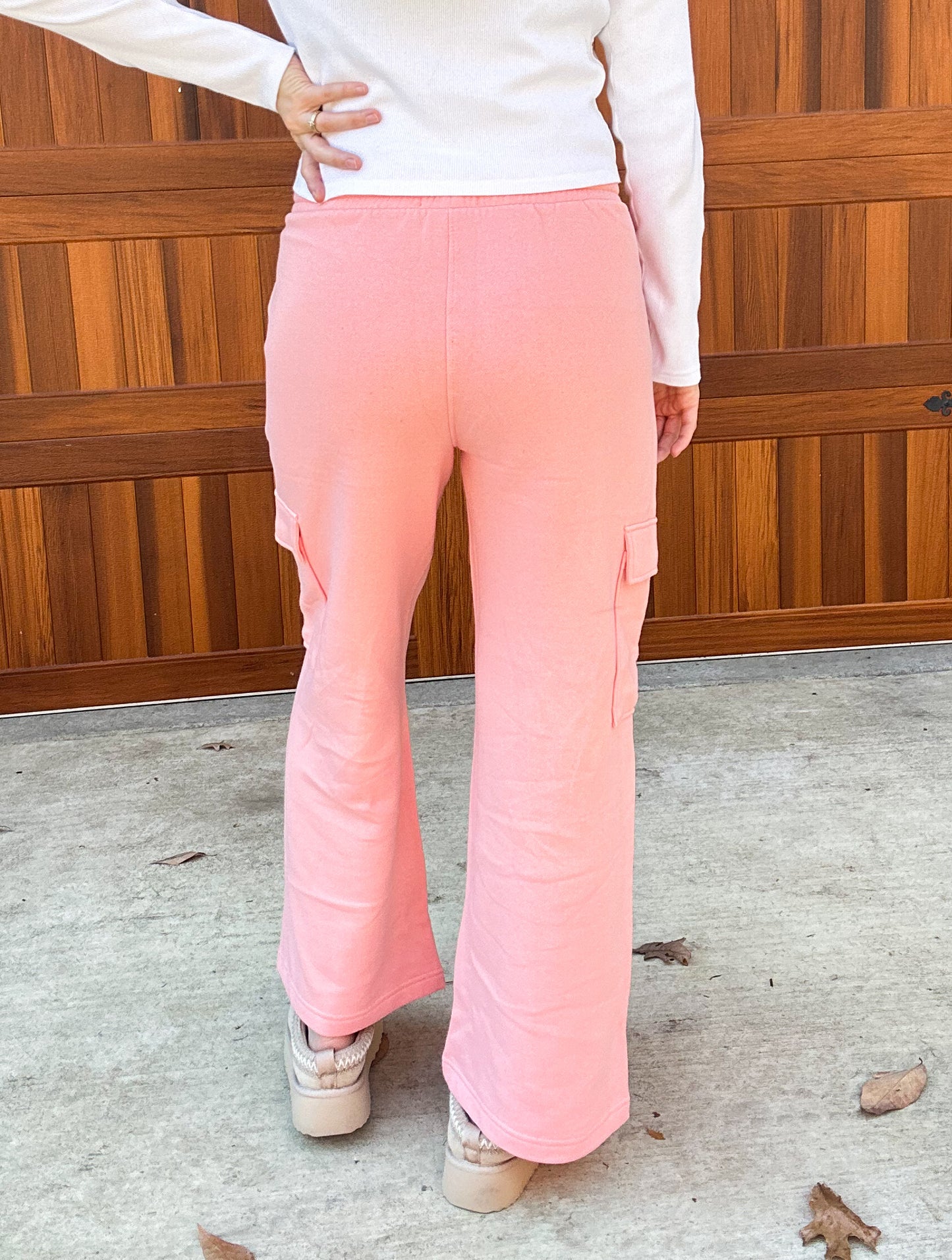 Blush - Risen Cargo Sweats