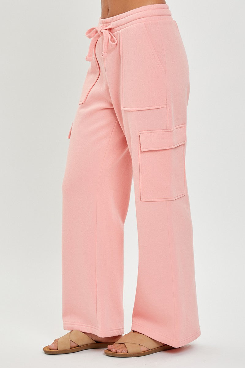 Blush - Risen Cargo Sweats