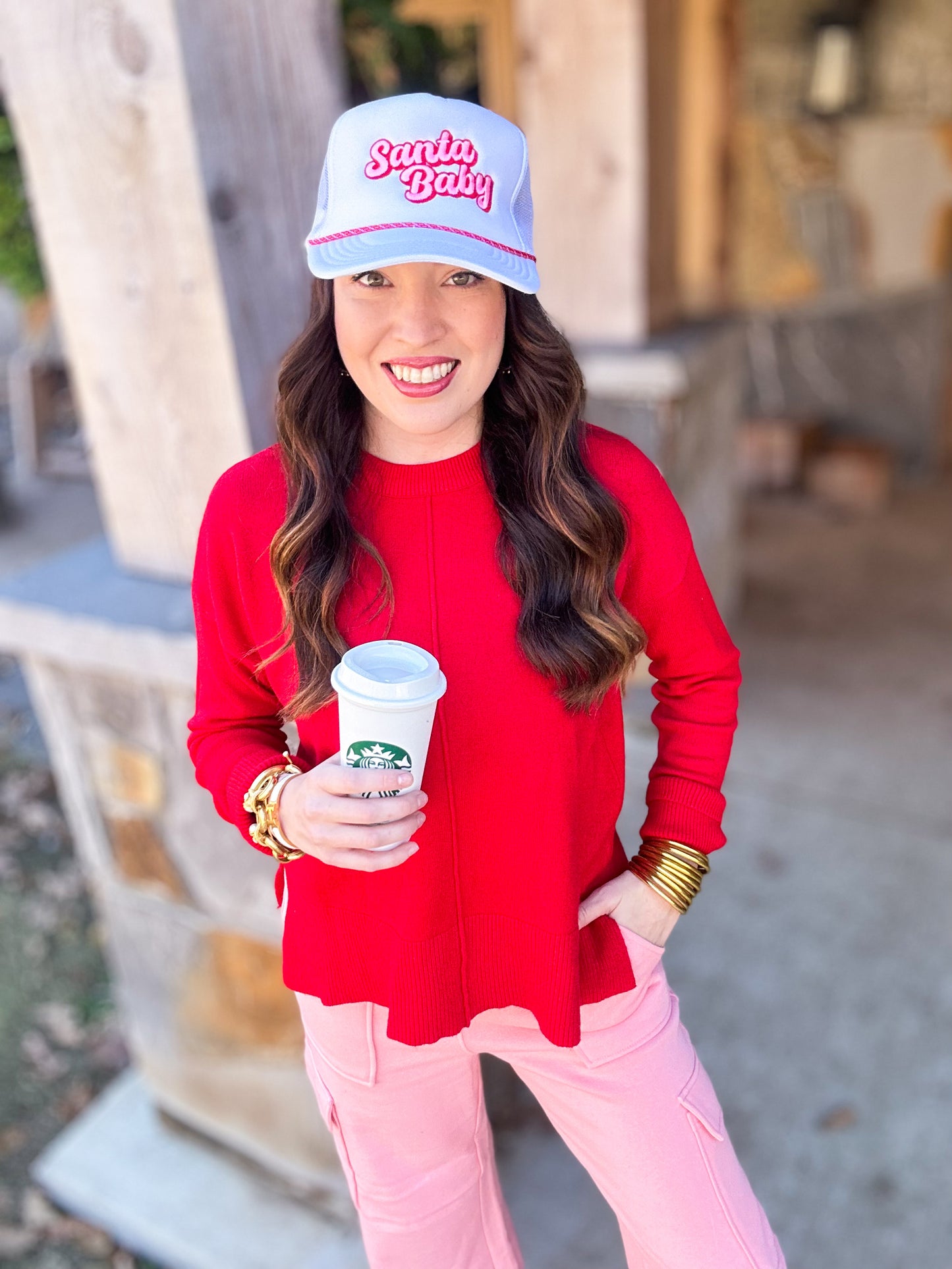 Santa Baby Trucker