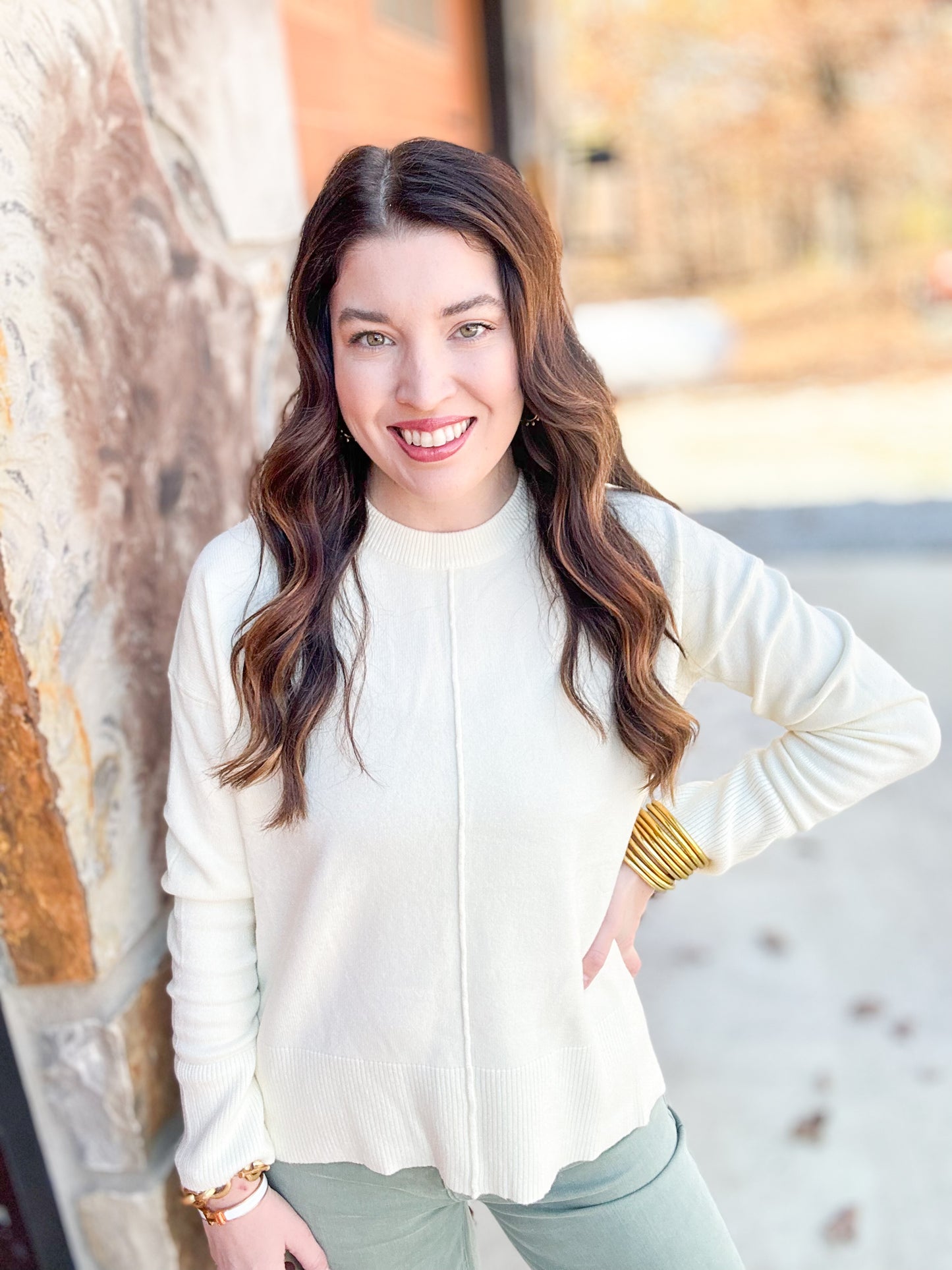 The Fabulous Sweater in Cream