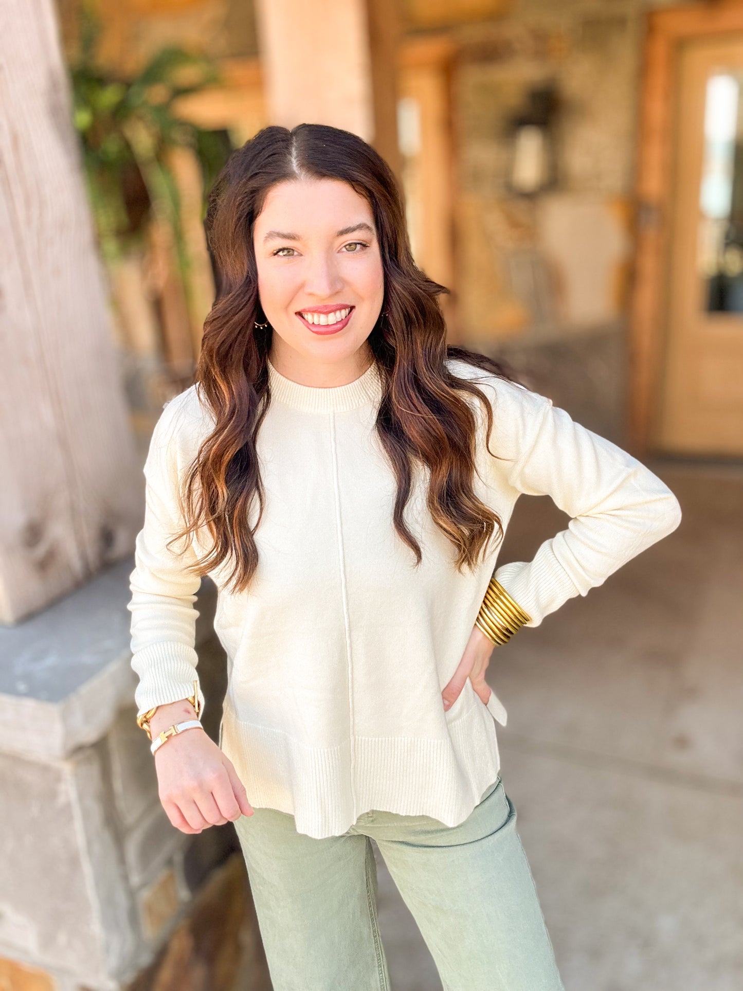 The Fabulous Sweater in Cream