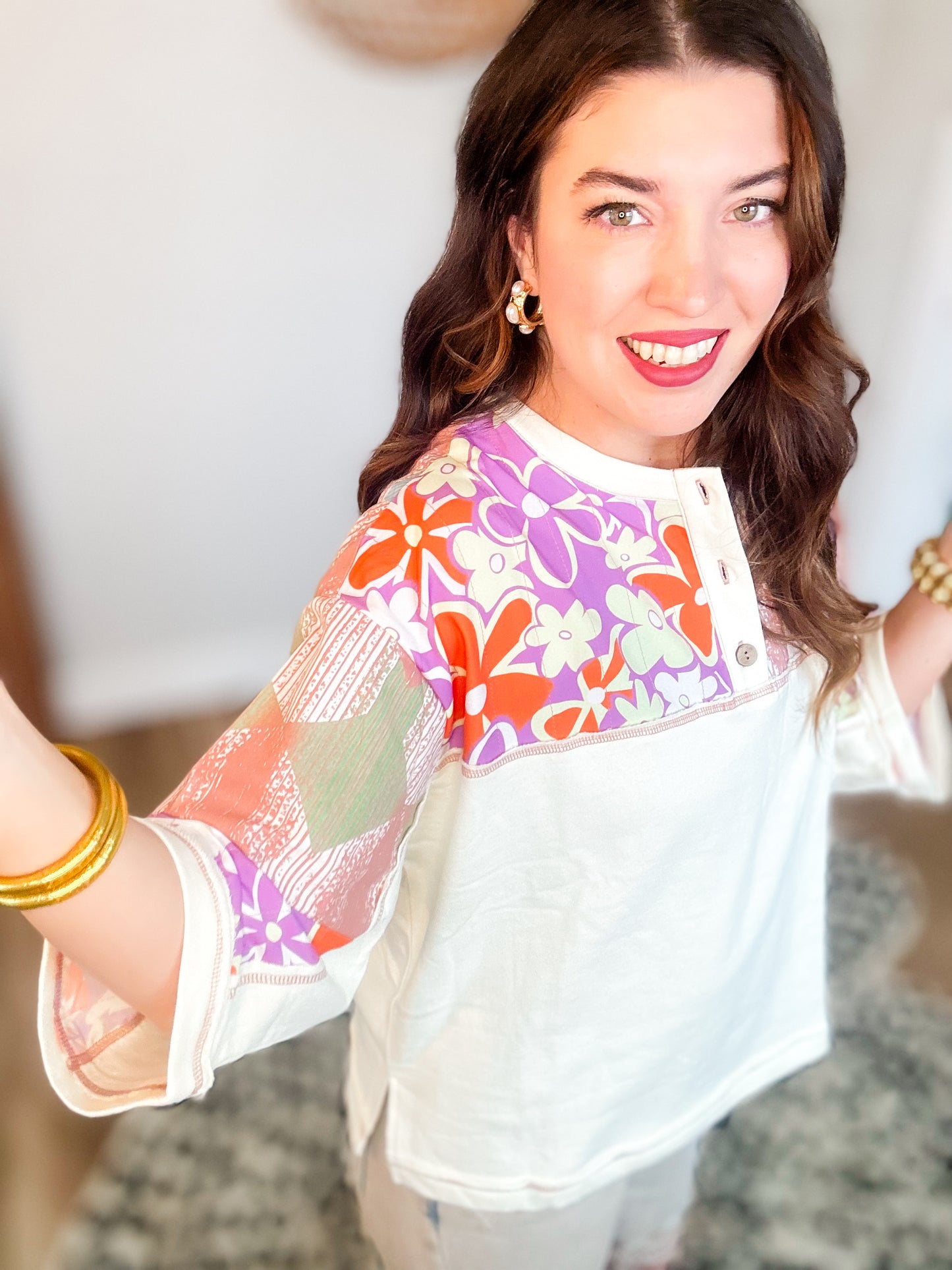 Flowy, Floral & Fabulous Tee