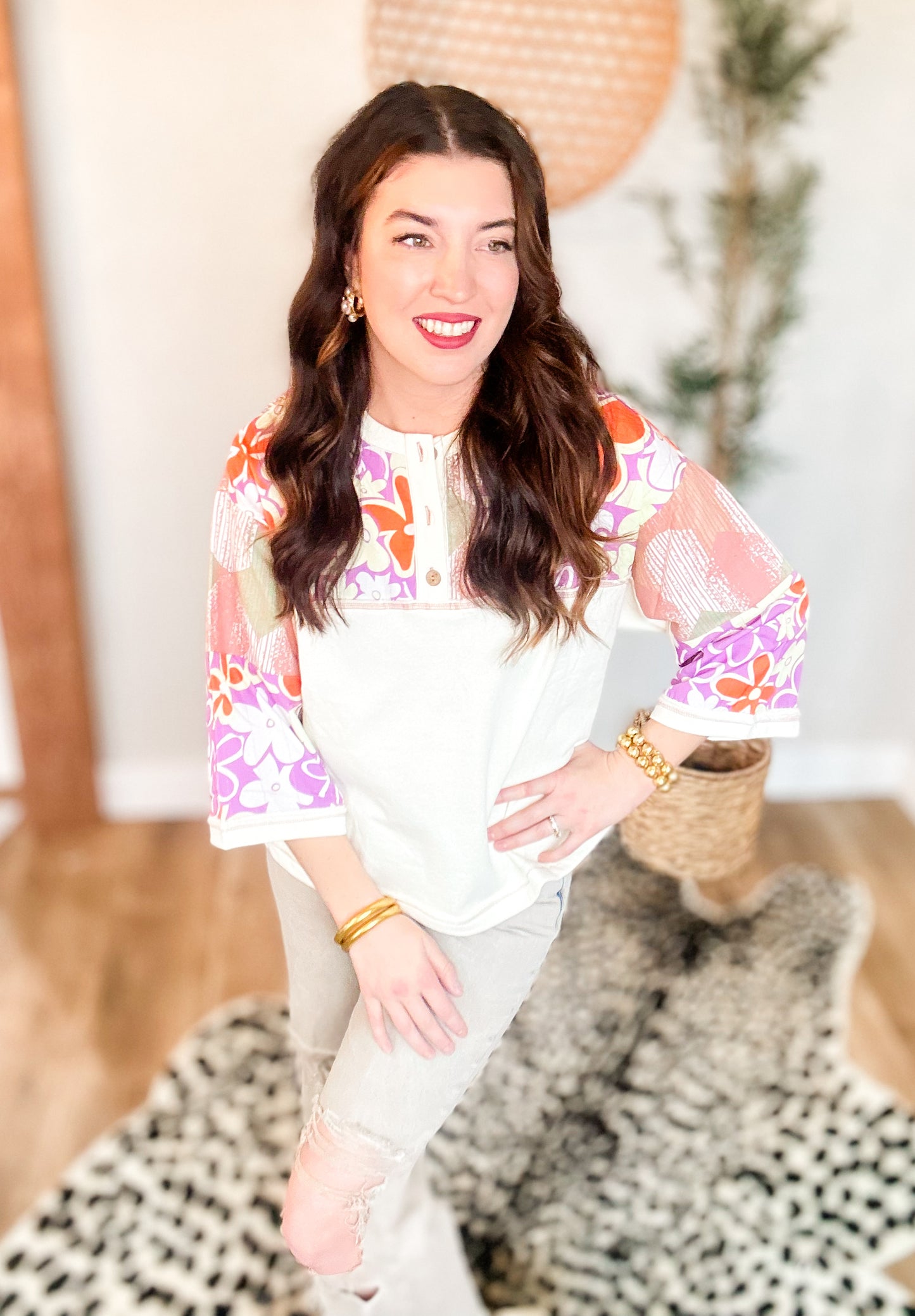 Flowy, Floral & Fabulous Tee