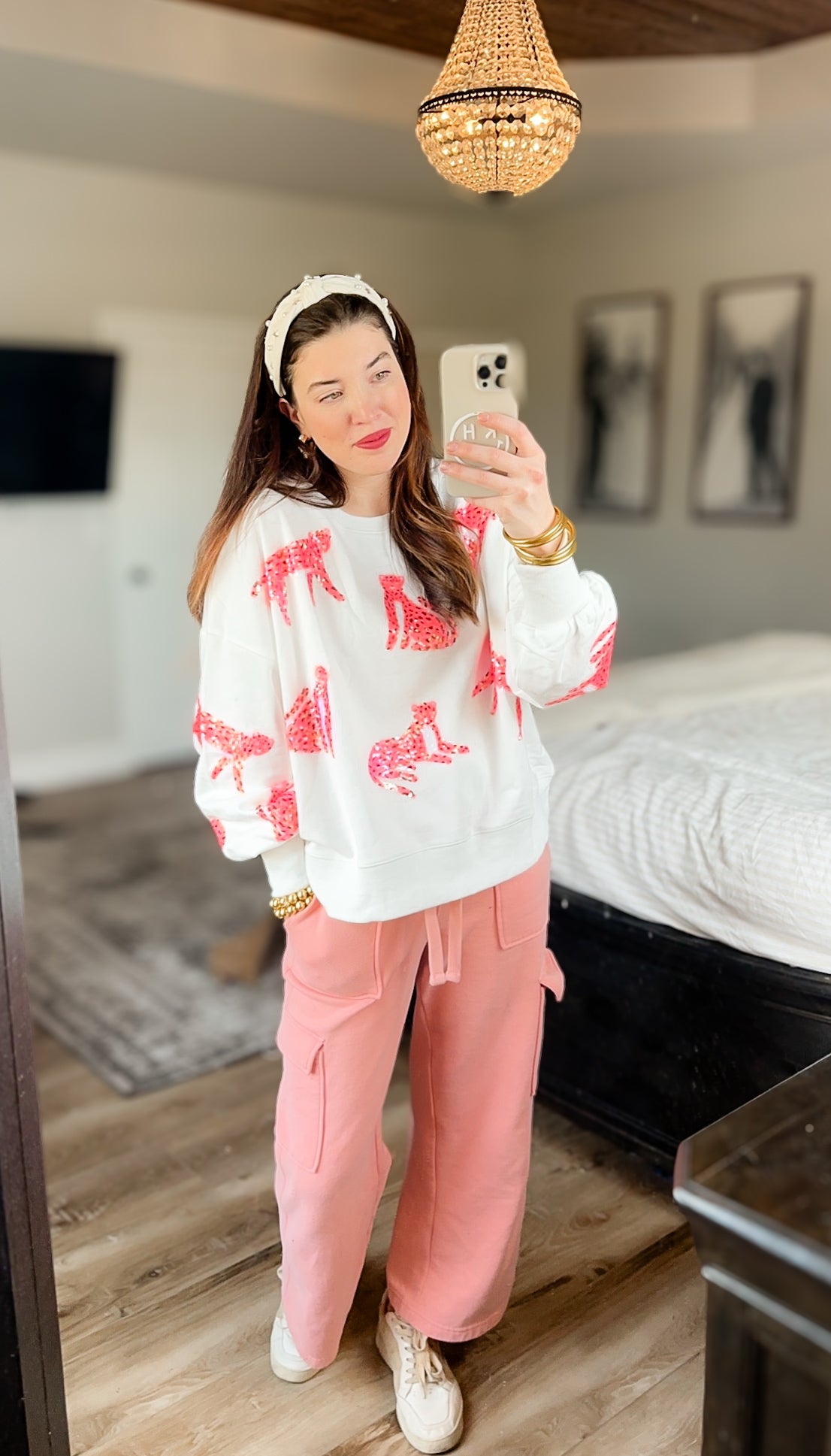 Pink Cheetah Love Top