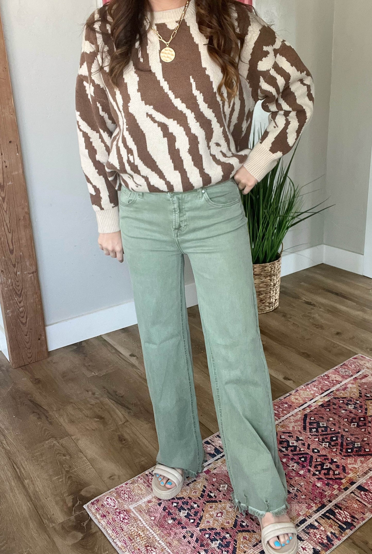 Zebra Sweater