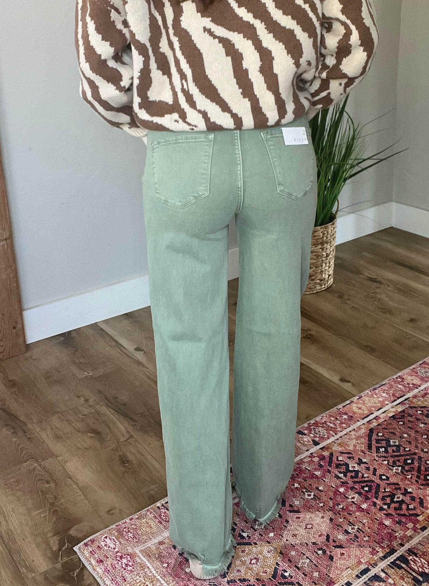 Risen High Rise Wide Pants