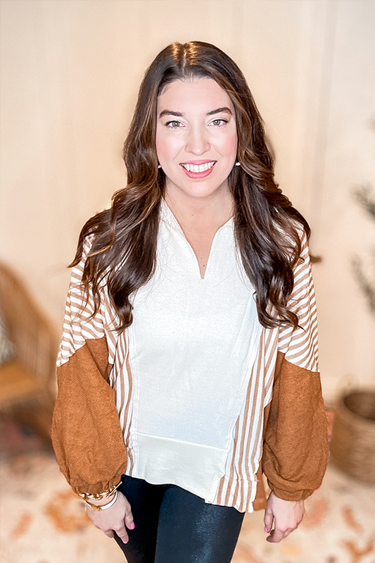 Chocolate Relaxed Top