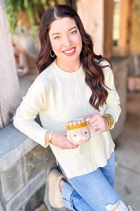 The Fabulous Sweater in Cream