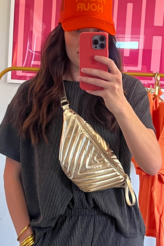 Quilted Belt Bag