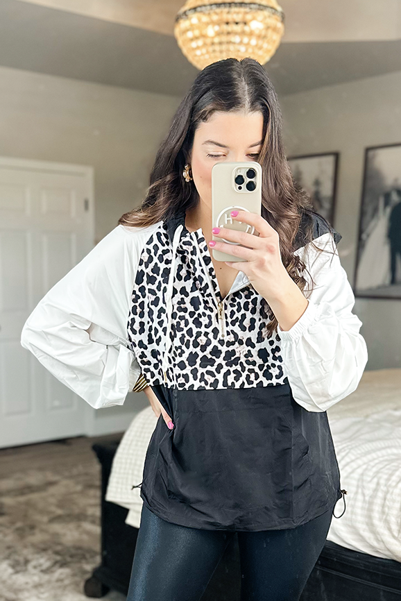 Leopard Windbreaker