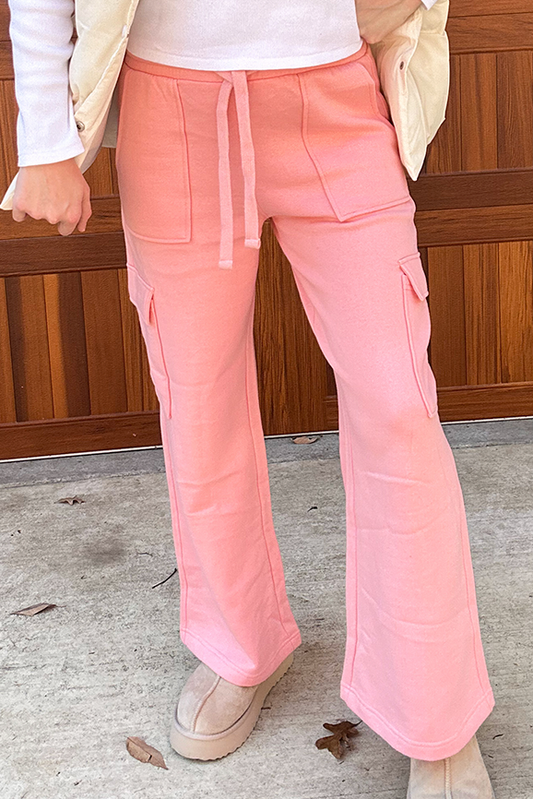Blush - Risen Cargo Sweats