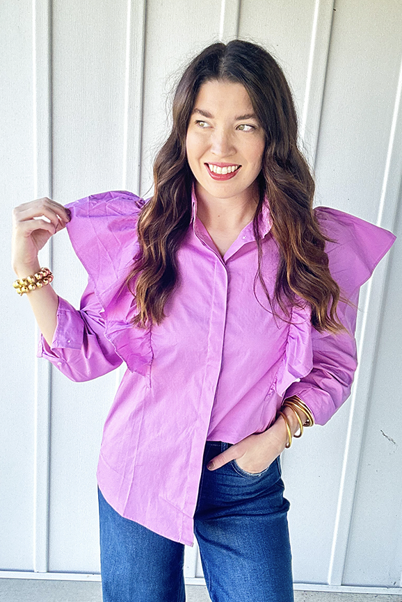 Extravagant Button Down