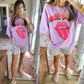 Oversized Rolling Stones Tee