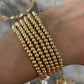 Set of 3 - Gold Small Bracelets