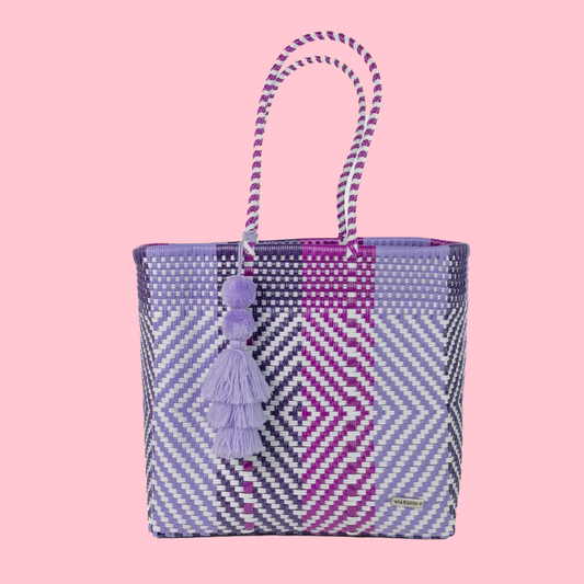 Plum Purple Playera Tote