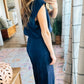 Bennie & The Jets Jogger Jumpsuit - Navy