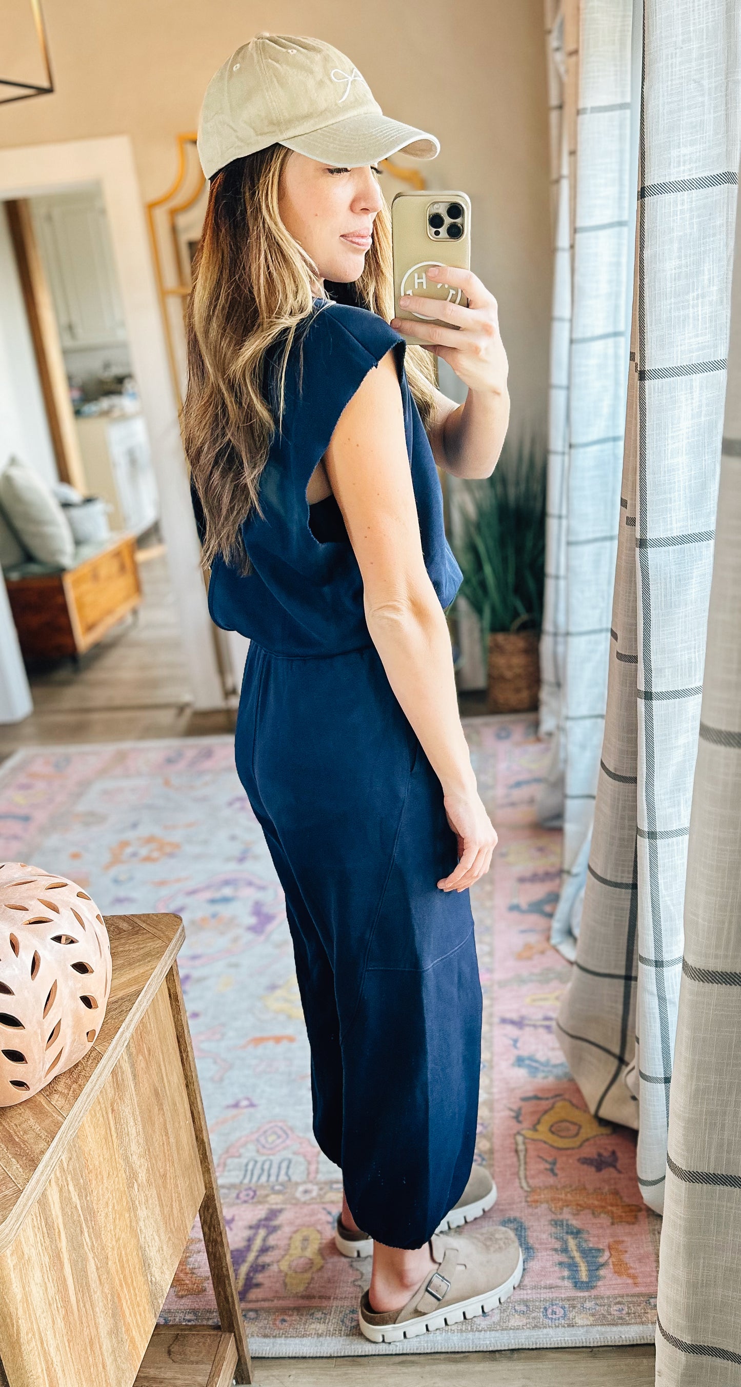 Bennie & The Jets Jogger Jumpsuit - Navy