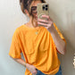 Circus Tee in Orange
