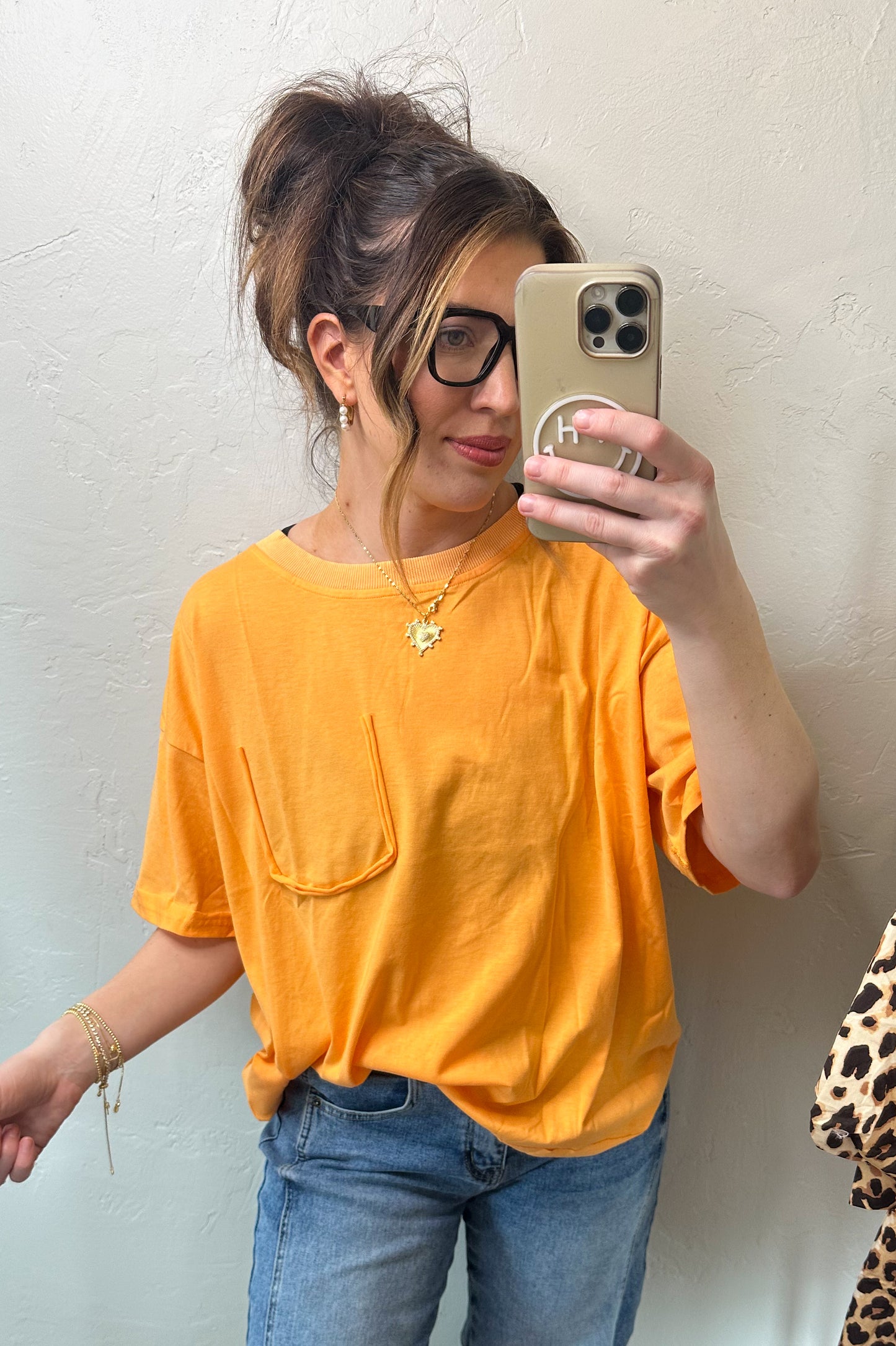 Circus Tee in Orange