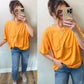 Circus Tee in Orange