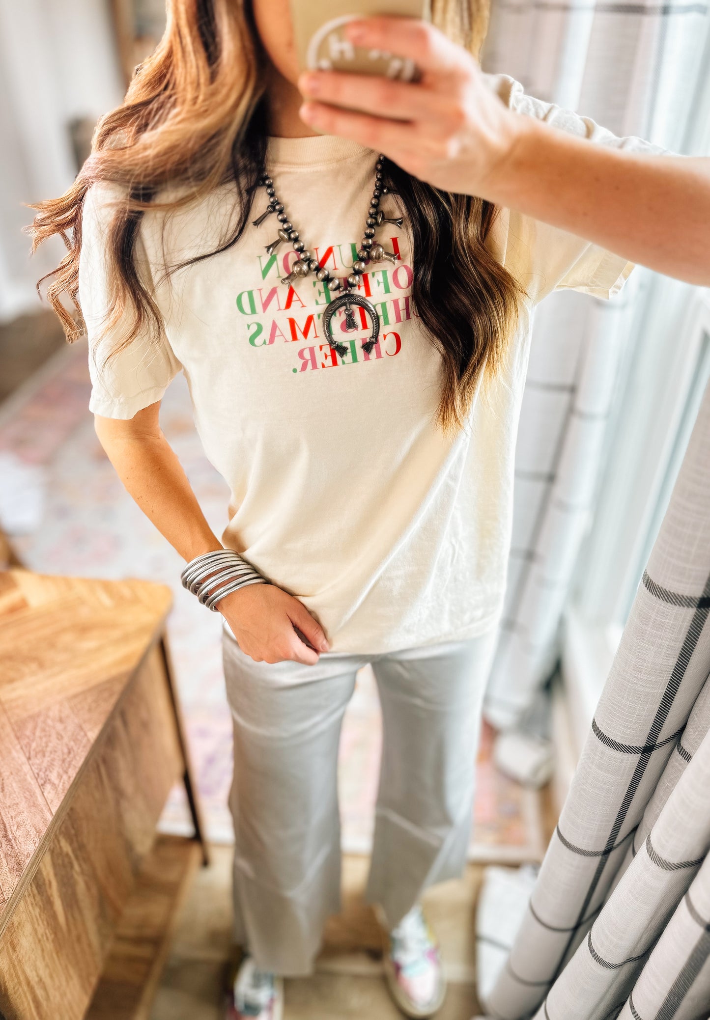 Coffee & Christmas Cheer Tee