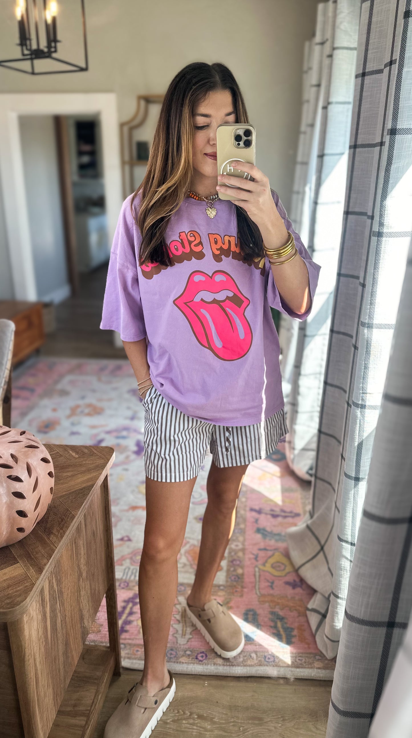 Oversized Rolling Stones Tee