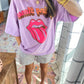 Oversized Rolling Stones Tee