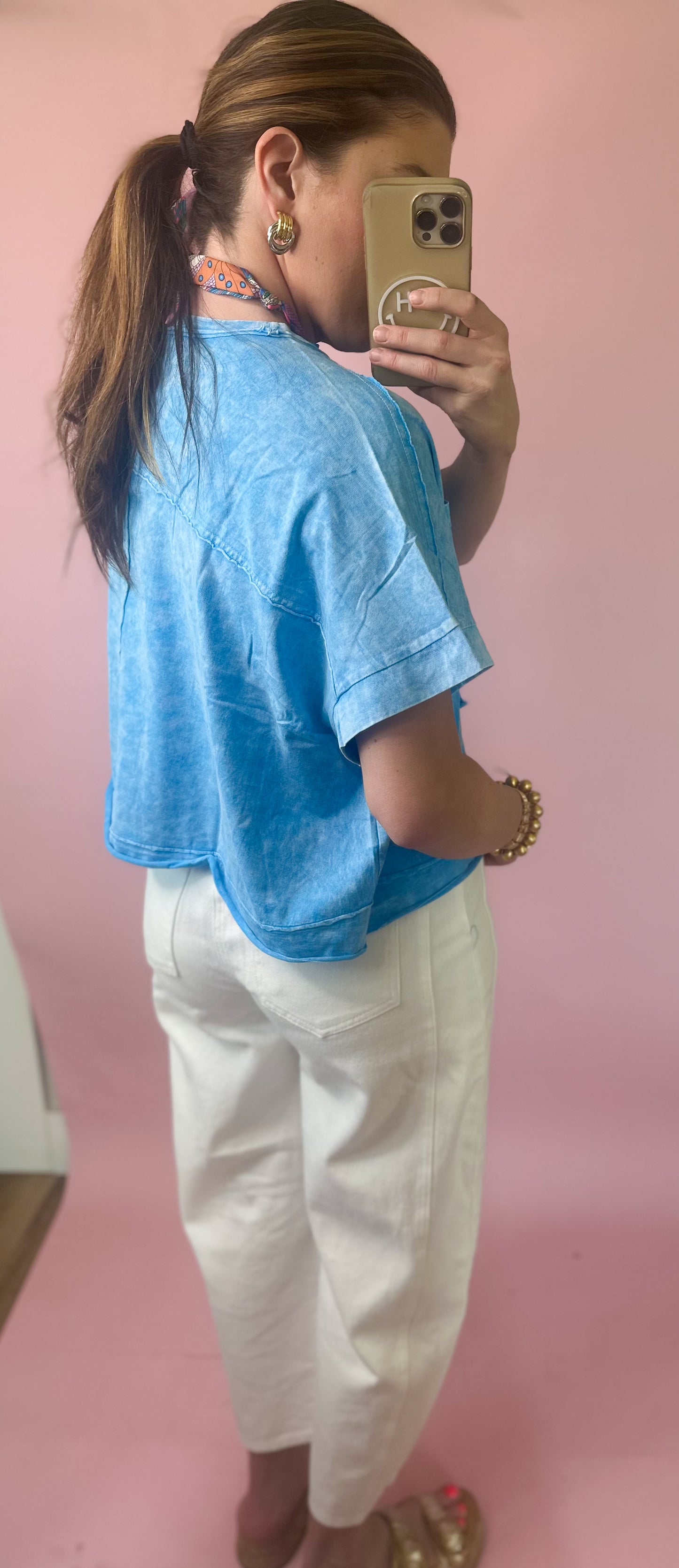 How Bizarre Tee in Blue