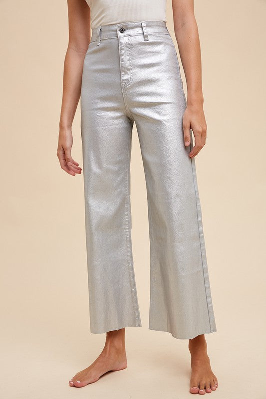 Metallic Pants